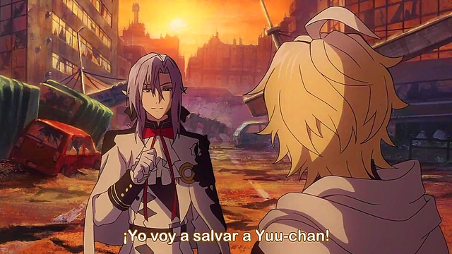 Horny Shonen Anime Chick Gets Wild In Owari No Seraph Adventure