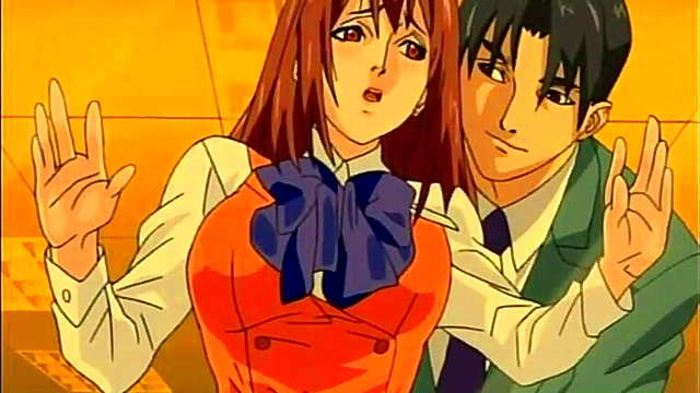 Young Hentai Couple Enjoy Uncensored Animated Ecchi Session With Big Tits Yuri Action