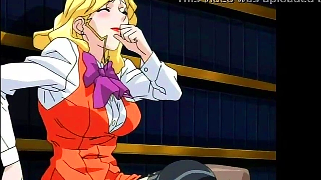 Young Hentai Couple Enjoy Uncensored Animated Ecchi Session With Big Tits Yuri Action