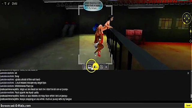 Lana DMV Seduces in 3D Anime Game for Hot IMVU Porn Action