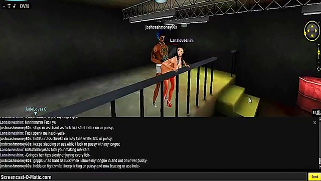 Lana DMV Seduces in 3D Anime Game for Hot IMVU Porn Action