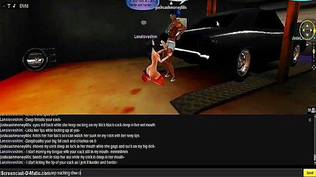 Lana DMV Seduces in 3D Anime Game for Hot IMVU Porn Action