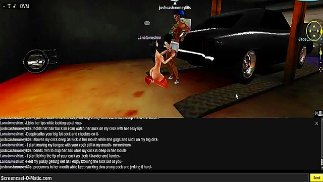 Lana DMV Seduces in 3D Anime Game for Hot IMVU Porn Action