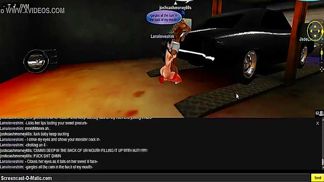 Lana DMV Seduces in 3D Anime Game for Hot IMVU Porn Action