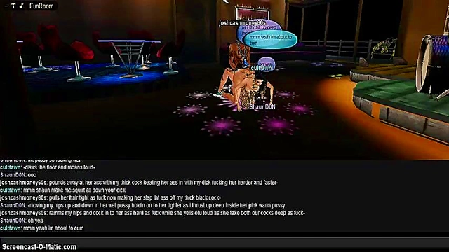 Cute IMVU Game Character Gets Animated Porn Action In 3D Hentai Fun