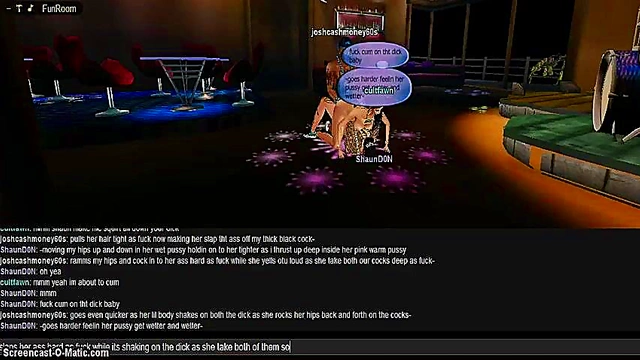 Cute IMVU Game Character Gets Animated Porn Action In 3D Hentai Fun