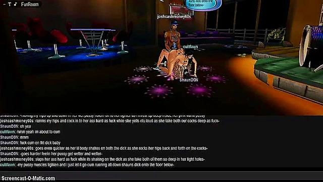Cute IMVU Game Character Gets Animated Porn Action In 3D Hentai Fun
