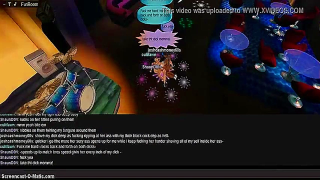 Cute IMVU Game Character Gets Animated Porn Action In 3D Hentai Fun