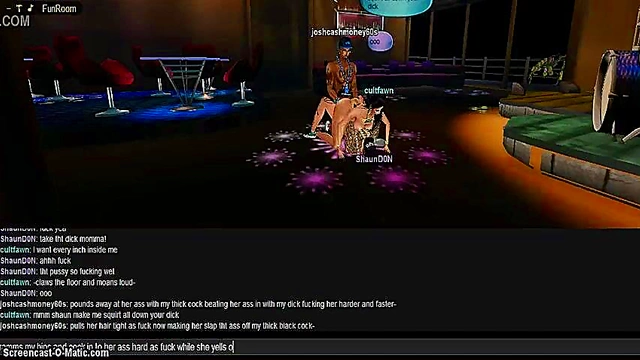 Cute IMVU Game Character Gets Animated Porn Action In 3D Hentai Fun