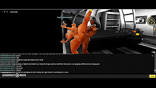 Carmiia West Seduces in 3D Anime Porn Game Adventure