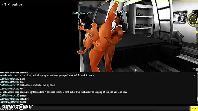 Carmiia West Seduces in 3D Anime Porn Game Adventure