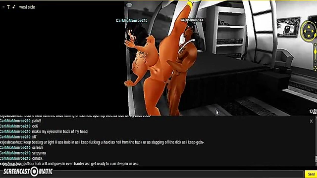 Carmiia West Seduces in 3D Anime Porn Game Adventure