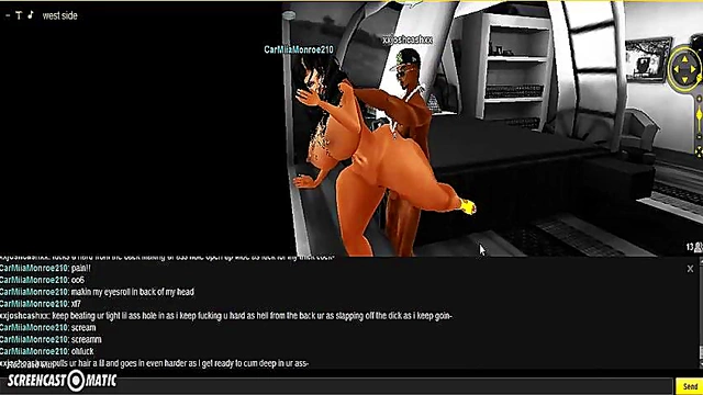 Carmiia West Seduces in 3D Anime Porn Game Adventure