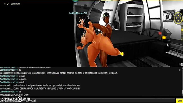 Carmiia West Seduces in 3D Anime Porn Game Adventure