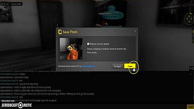 Carmiia West Seduces in 3D Anime Porn Game Adventure