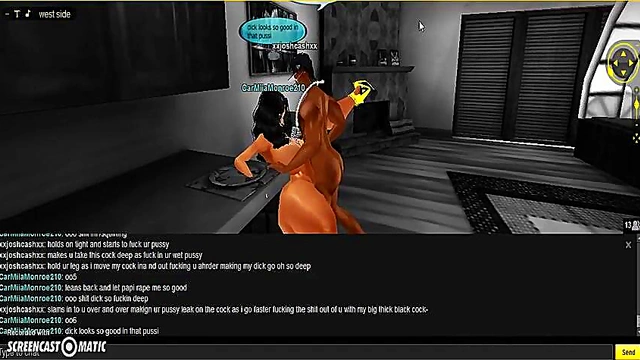 Carmiia West Seduces in 3D Anime Porn Game Adventure