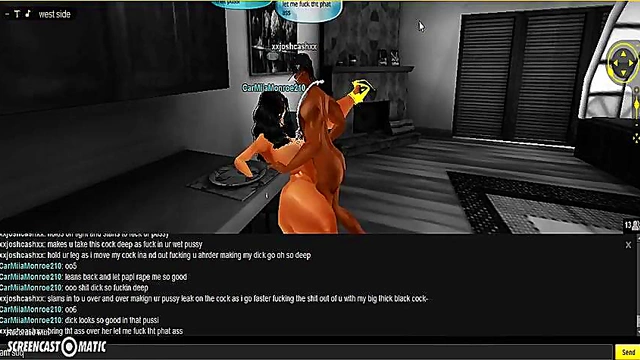 Carmiia West Seduces in 3D Anime Porn Game Adventure