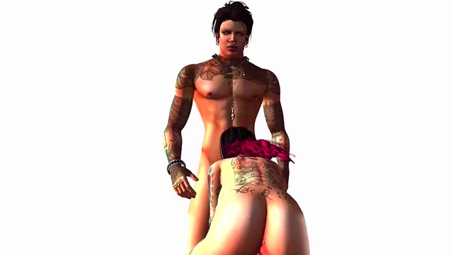 Dreamy Paradise – 3D Hentai Couple Enjoy Intimate Fantasies Together