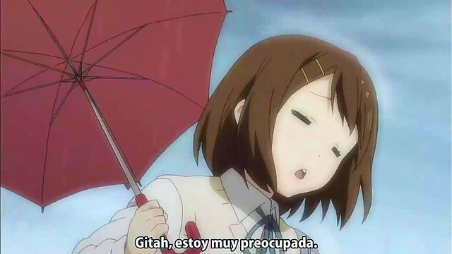 Cute Anime Girls from K-ON! Enjoy Music & Seductive Moments Together