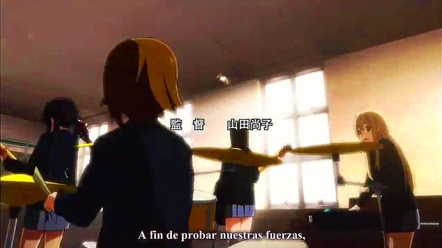 Cute Anime Girls from K-ON! Enjoy Music & Seductive Moments Together