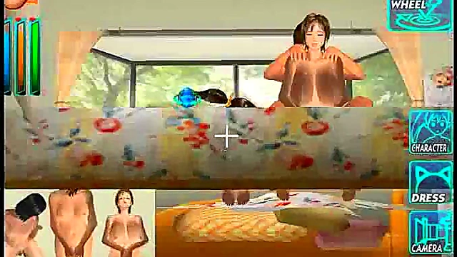 Horny Anime Chick Gets Fucked Hard In Every Hole By Her Stepdad