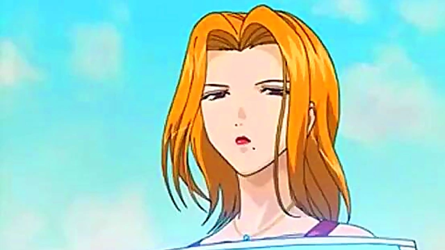 Big-Titted Anime Teacher masturbates to orgasm in Uncensored Hentai Coupling