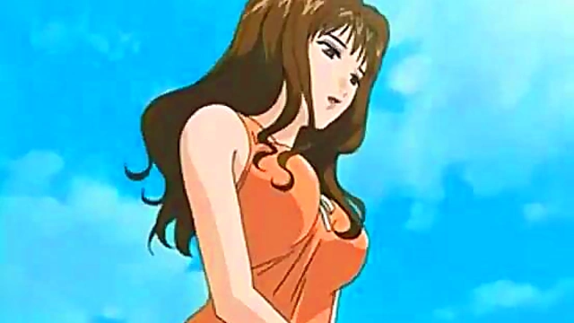 Big-Titted Anime Teacher masturbates to orgasm in Uncensored Hentai Coupling