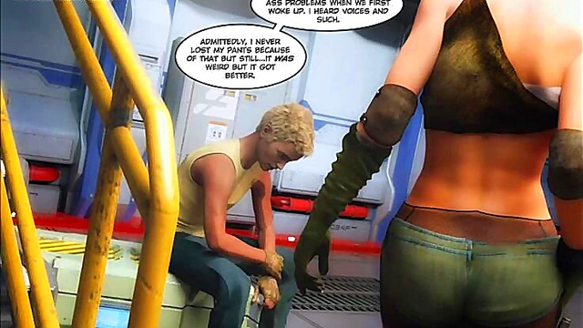 Big-Titted Toon Babe Rides Big Dick In Steamy 3D Hentai Comic Scene