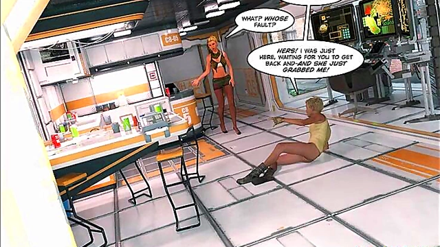 Big-Titted Toon Babe Rides Big Dick In Steamy 3D Hentai Comic Scene