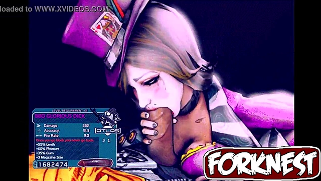 Moxxi From Borderlands Gets Horny In Steamy Anime Sex Scene