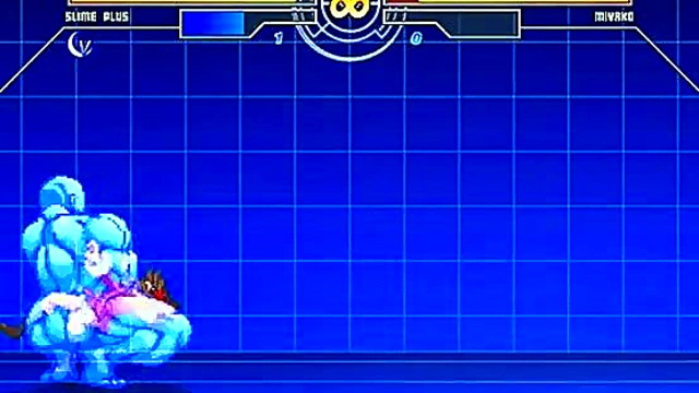 Horny Hentai Fighter Shows Off Her Skills For A Steamy Blowjob Session