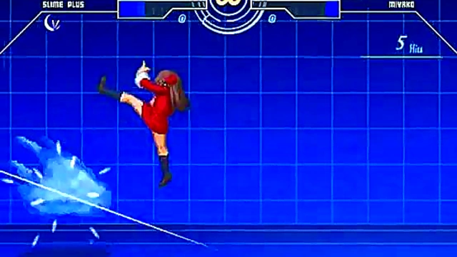 Horny Hentai Fighter Shows Off Her Skills For A Steamy Blowjob Session