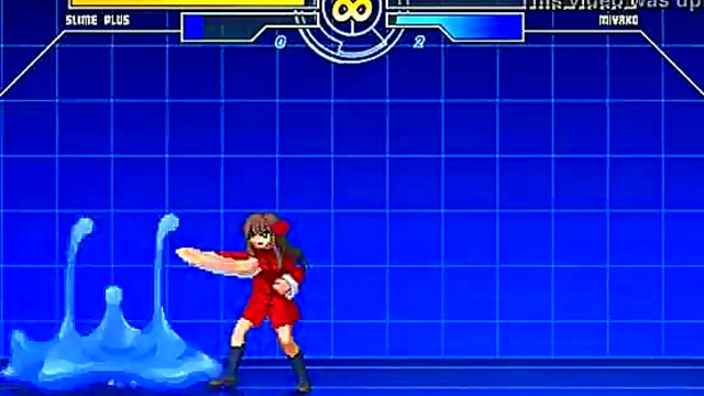 Horny Hentai Fighter Shows Off Her Skills For A Steamy Blowjob Session