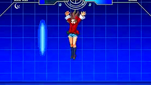 Horny Hentai Fighter Shows Off Her Skills For A Steamy Blowjob Session