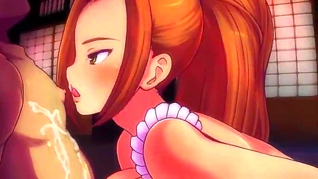 Hentai Anime Babe Enjoys Paizuri Before Taking Big Creampie Load