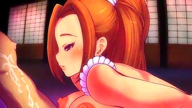 Hentai Anime Babe Enjoys Paizuri Before Taking Big Creampie Load