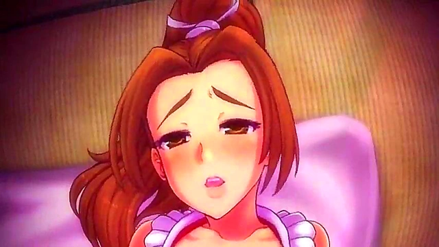 Hentai Anime Babe Enjoys Paizuri Before Taking Big Creampie Load