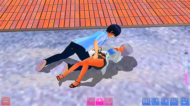 Hot 3D Anime Girl Evolves With Big Tits & Sexy Ass For Naruto Fantasies