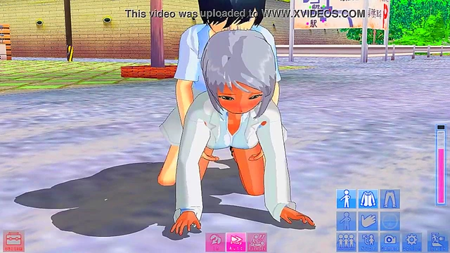 Hot 3D Anime Girl Evolves With Big Tits & Sexy Ass For Naruto Fantasies