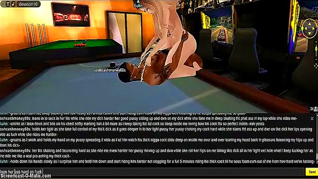Kuhn Game Room – 3D Hentai Couple Gets Animated For Hot IMVU Porn Action
