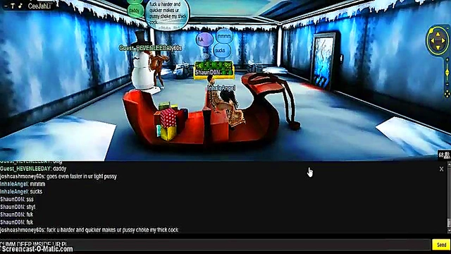 CMC Black Orgy – 3D Anime Porn Couples Engage in Wild IMVU Game Action