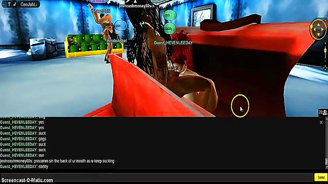 CMC Black Orgy – 3D Anime Porn Couples Engage in Wild IMVU Game Action