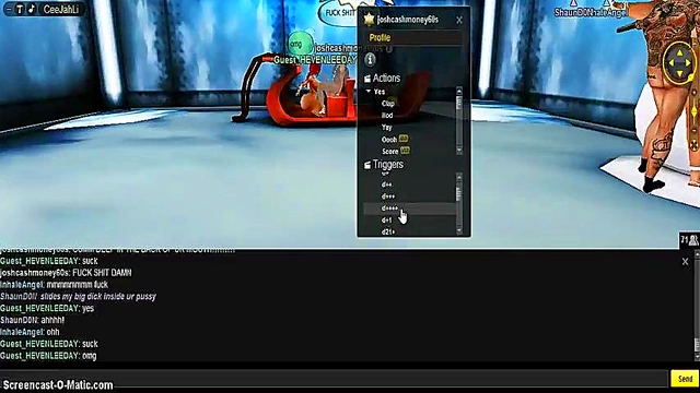 CMC Black Orgy – 3D Anime Porn Couples Engage in Wild IMVU Game Action