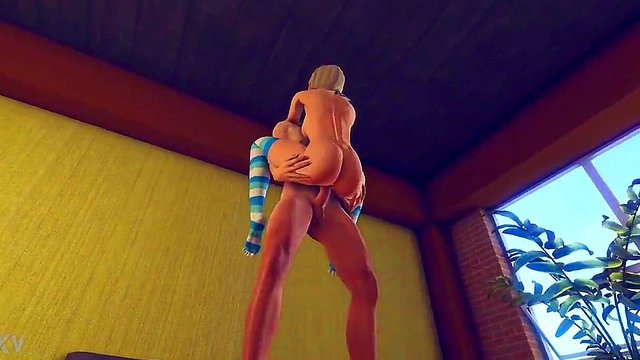 Hetero 3D Anime Couple Engage in Hot Virtual Sex Adventure