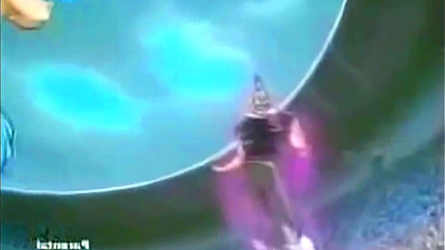 Bold Anime Nika Fights Ghosts Naked in Madrid for Hot Hubad Action