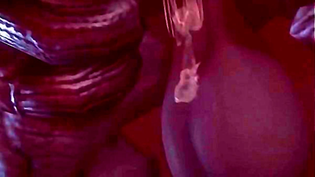 3D Anime Kunoichi Seduces Shrine Maiden for Intense Hentai Action