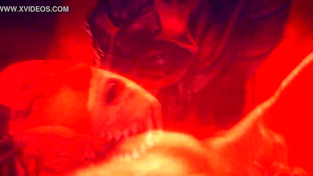 3D Anime Kunoichi Seduces Shrine Maiden for Intense Hentai Action