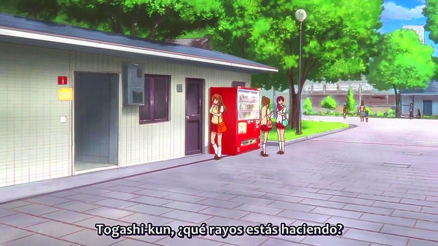 Romantic Chuunibyou Anime Couple Shares Intense Passion And Love