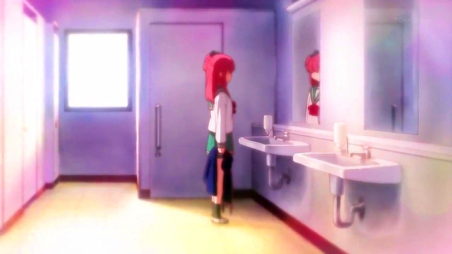 Romantic Chuunibyou Anime Couple Shares Intense Passion And Love