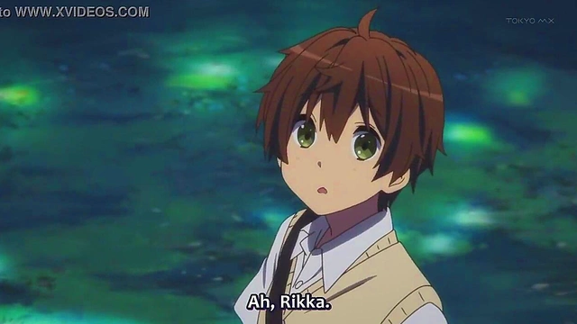 Romantic Chuunibyou Anime Couple Shares Intense Passion And Love